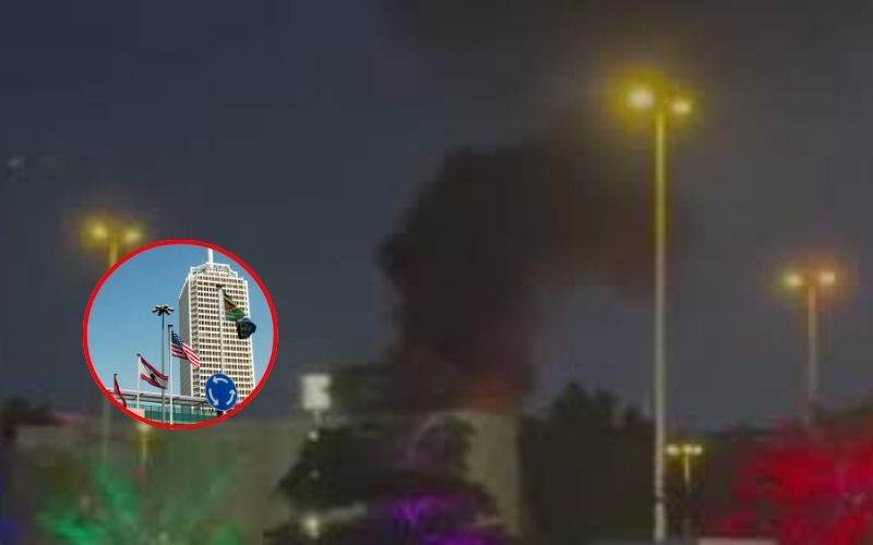 ایران کا دبئی میں امریکی سفارت خانہ  کے قریب ڈرون حملہ 